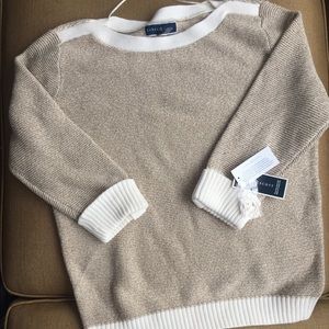 Beige sweater with tags